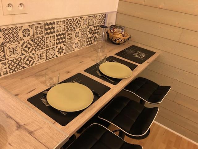 Piste verte Appartement Besse-et-Saint-Anastaise Buitenkant foto