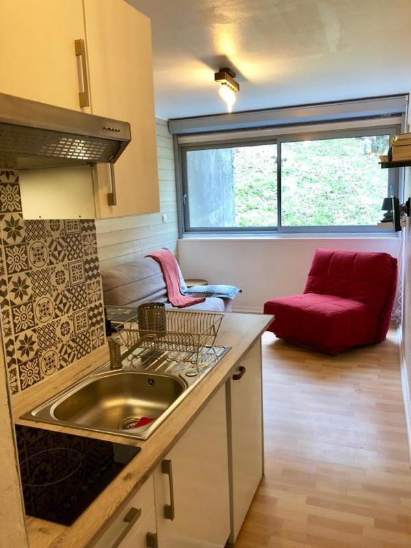 Piste verte Appartement Besse-et-Saint-Anastaise Buitenkant foto